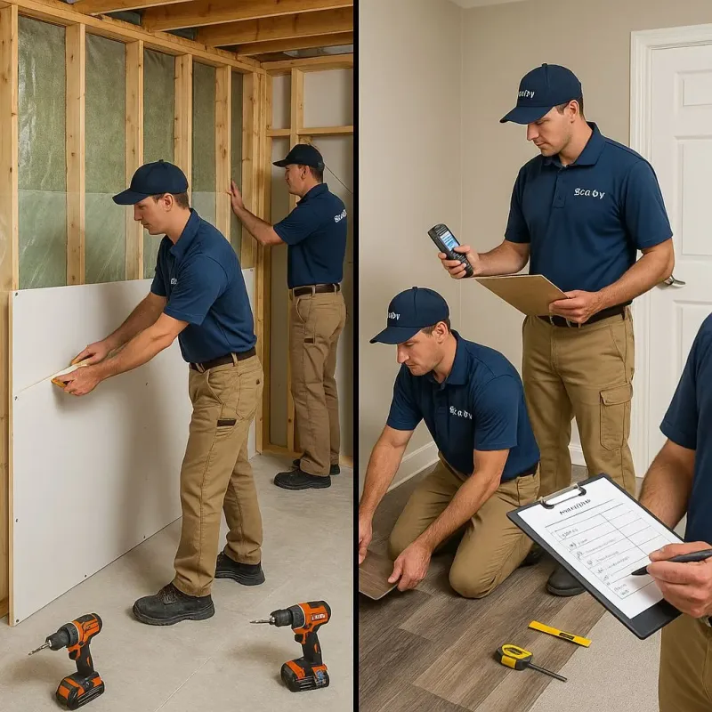 Repairs and Reconstruction process in Albers, IL